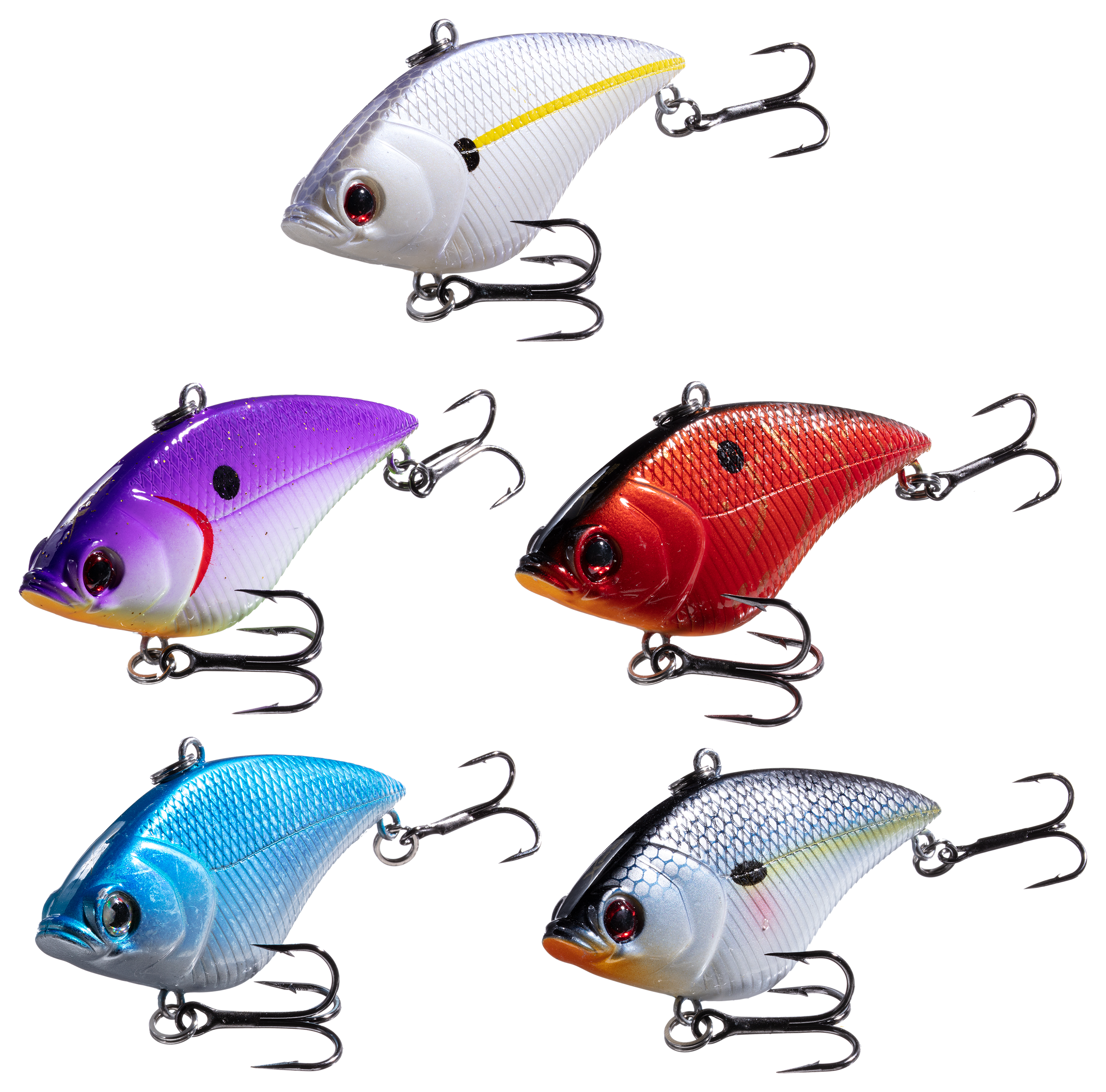 Bass Pro Shops XPS 5Piece Rattle Shad Kit Cabela's